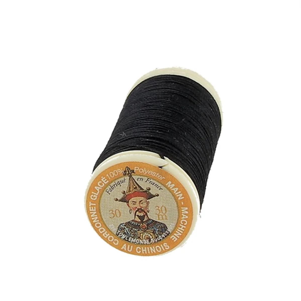 Bobine de 30m de fil cordonnet 100% polyester "AU CHINOIS" - 0,63mm - Image 17