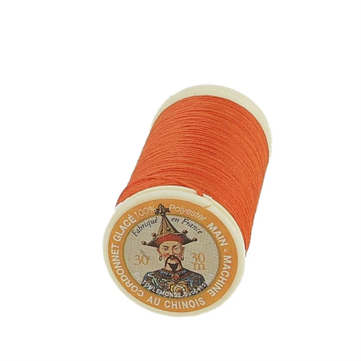 Bobine de 30m de fil cordonnet 100% polyester "AU CHINOIS" - 0,63mm - Image 19