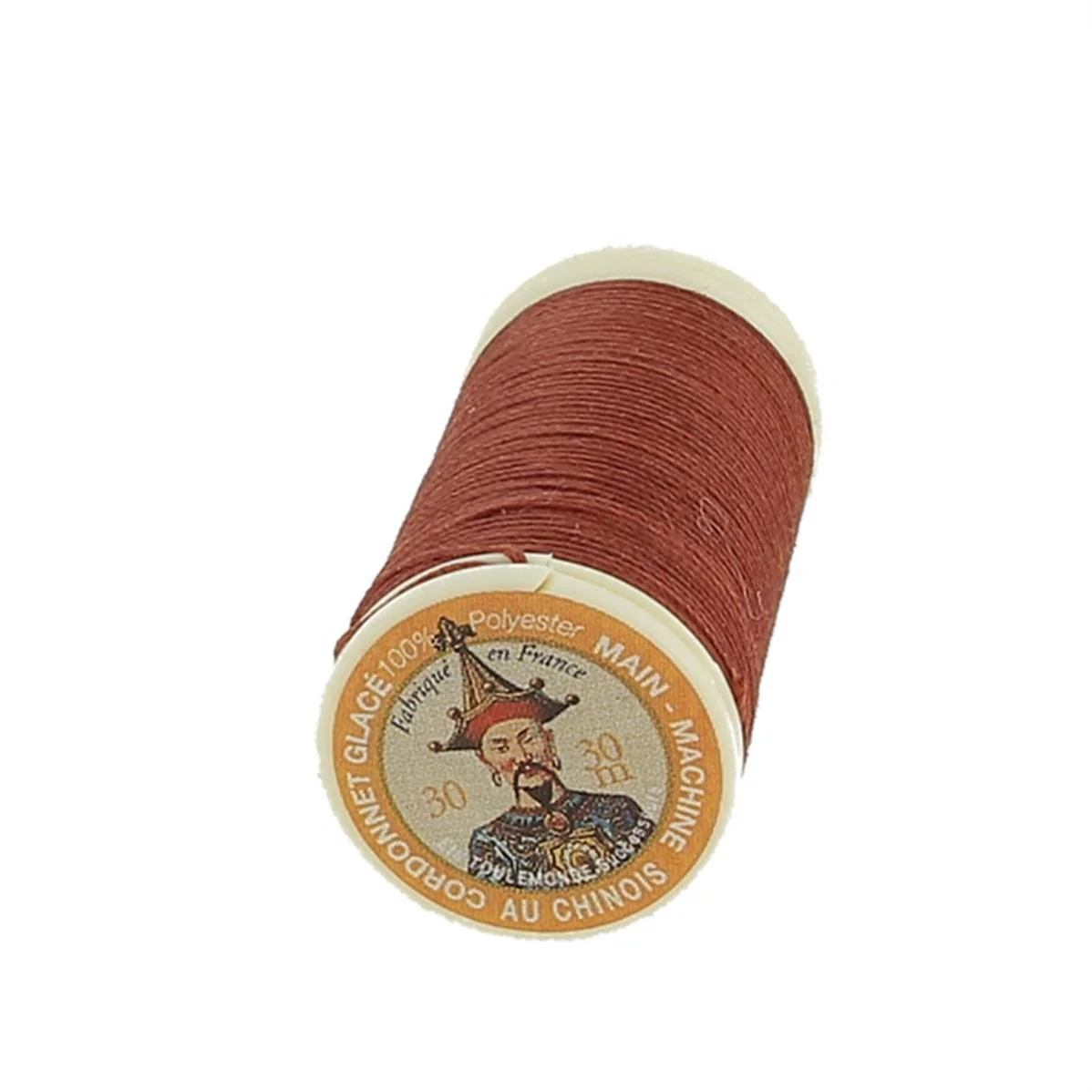 Bobine de 30m de fil cordonnet 100% polyester "AU CHINOIS" - 0,63mm - Image 20