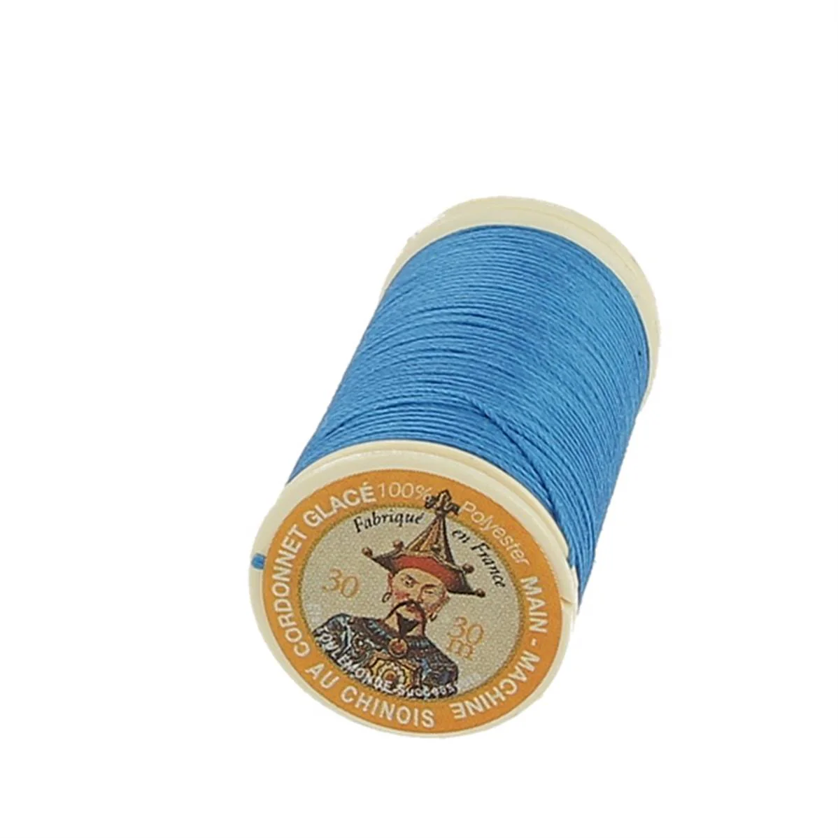 Bobine de 30m de fil cordonnet 100% polyester "AU CHINOIS" - 0,63mm - Image 22