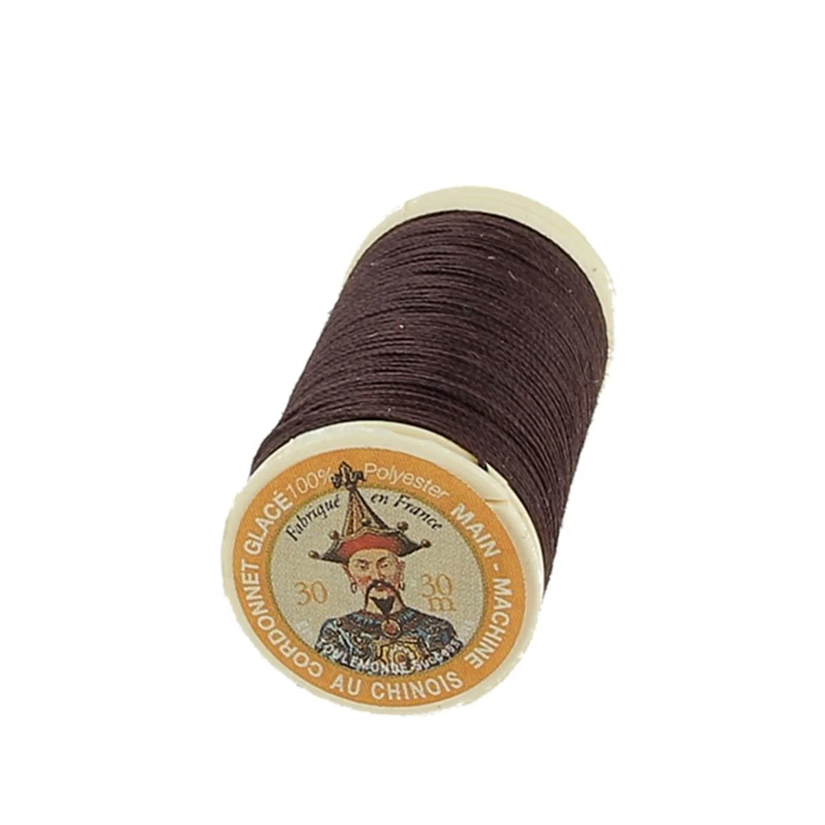 Bobine de 30m de fil cordonnet 100% polyester "AU CHINOIS" - 0,63mm - Image 8