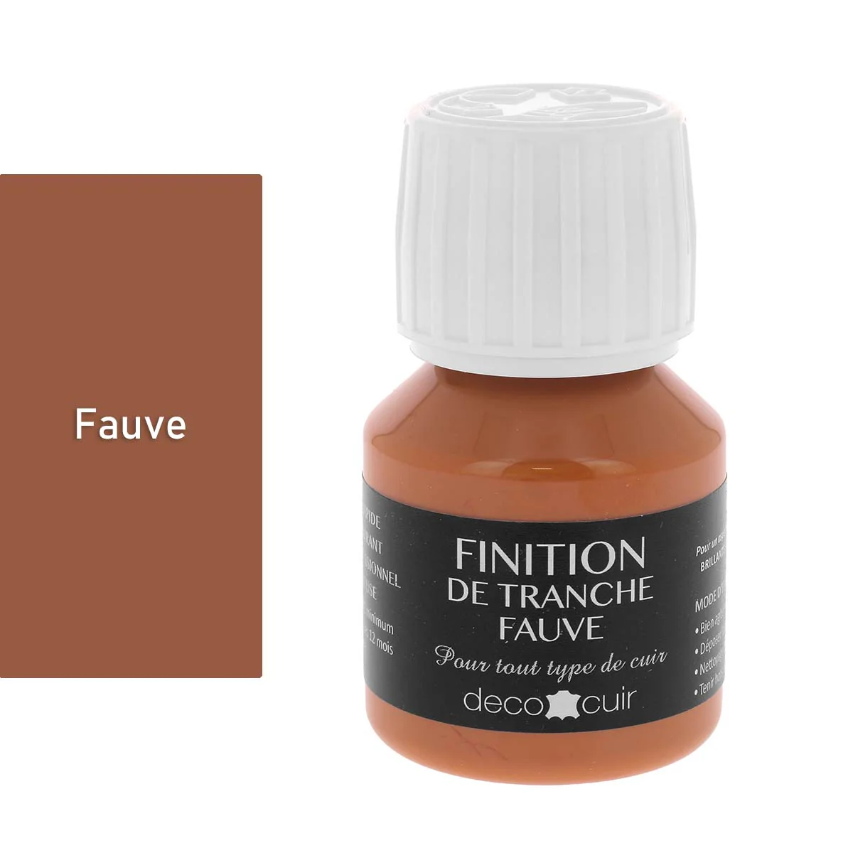 Finition de tranche MATE - Deco Cuir - FAUVE