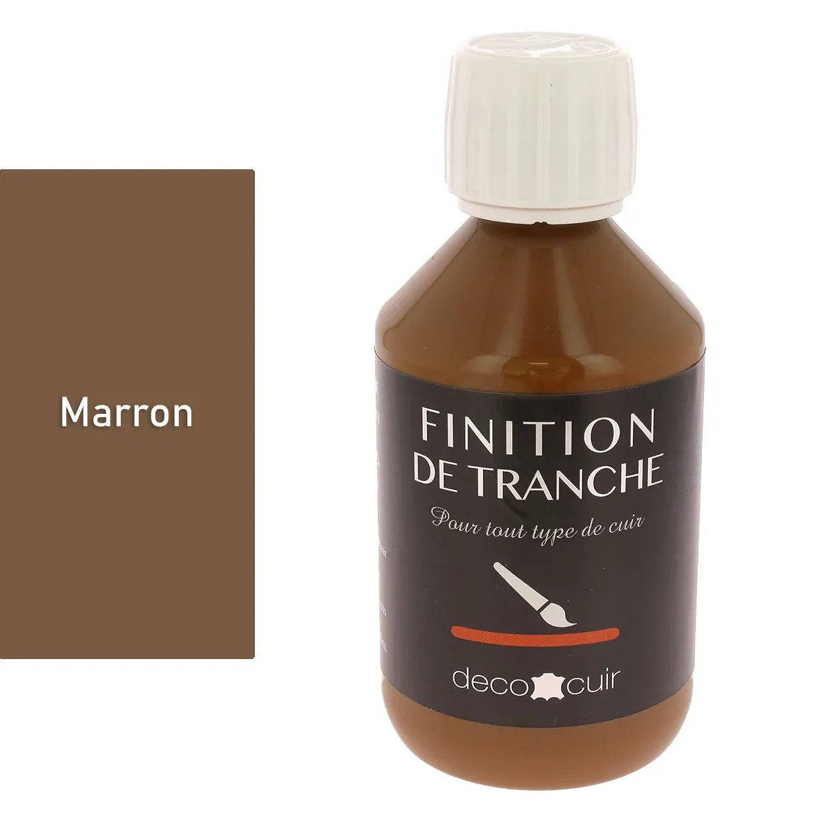 Finition de tranche MATE - Deco Cuir - MARRON - Image 2