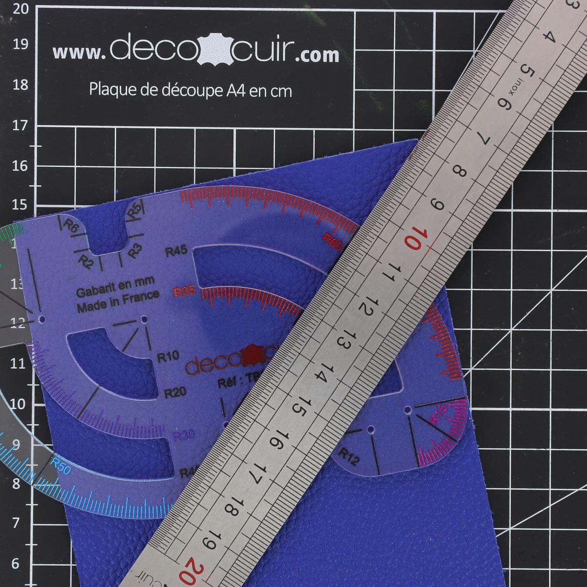 Gabarit COINS - Deco Cuir - Image 3