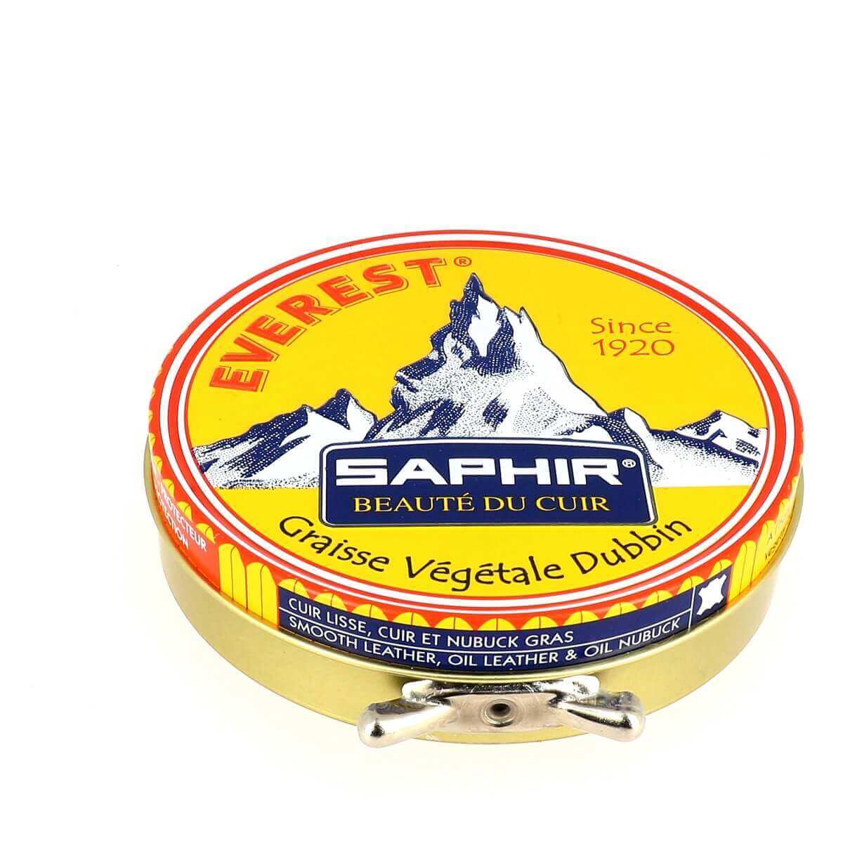 Graisse végétale Dubbin pour cuir - 100ml - Everest Saphir - INCOLORE 02