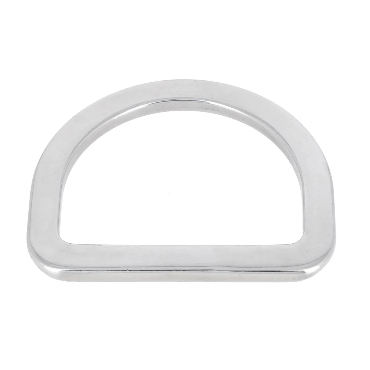 Grand anneau demi-rond plat en inox - Tandy Leather - Image 3