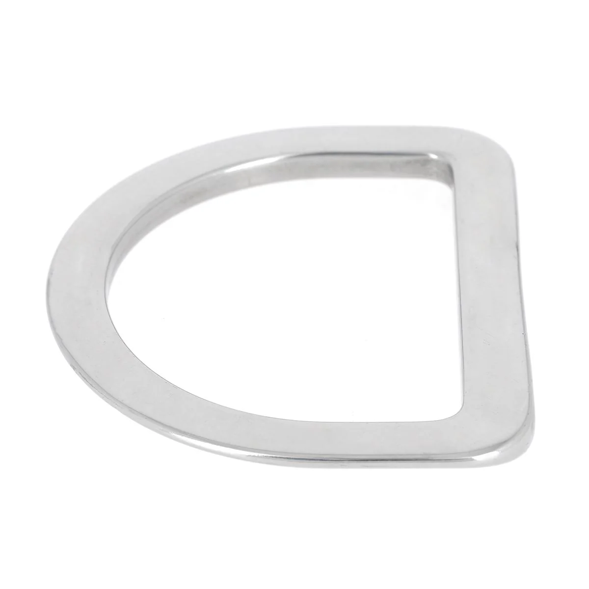 Grand anneau demi-rond plat en inox - Tandy Leather - Image 4
