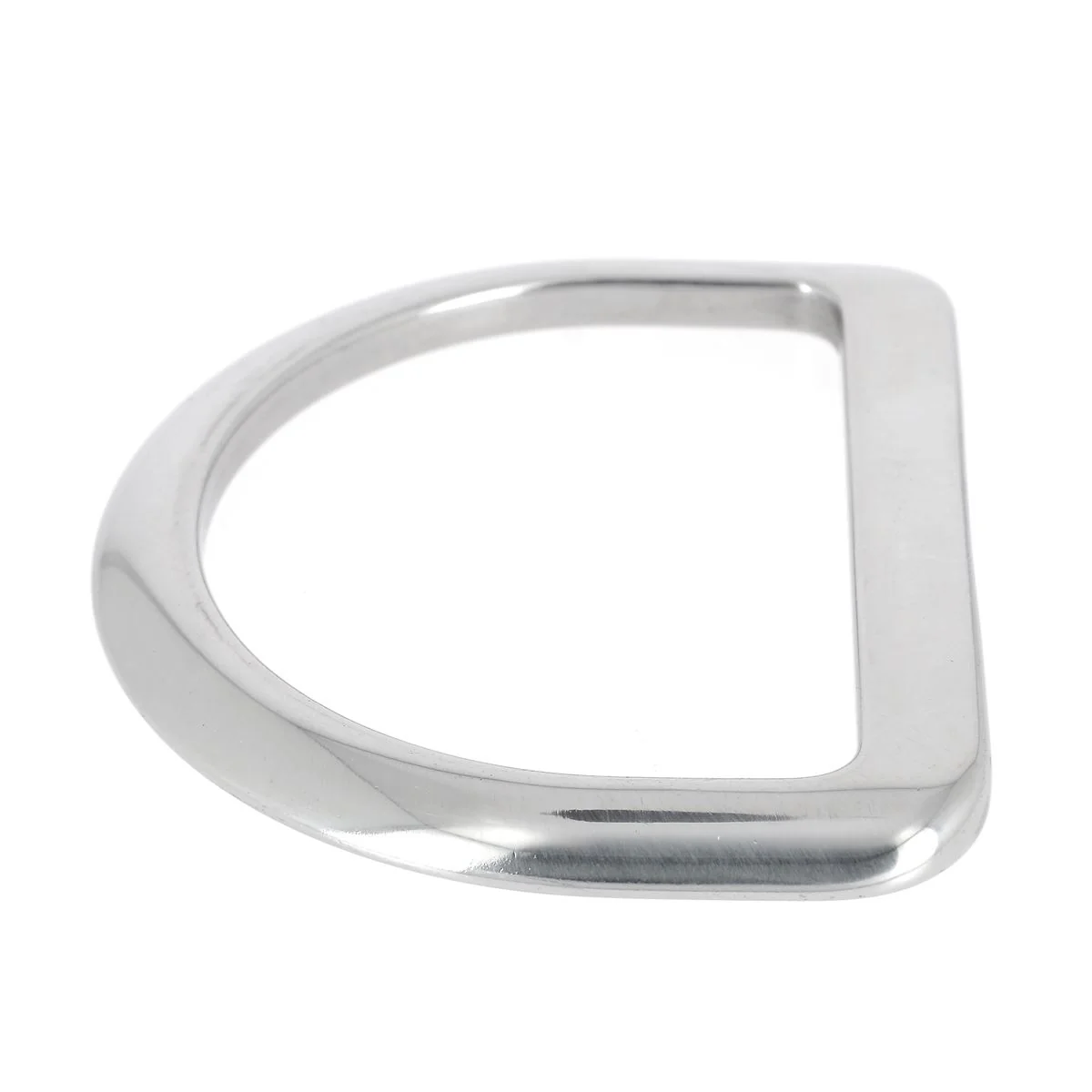 Grand anneau demi-rond plat en inox - Tandy Leather - Image 5