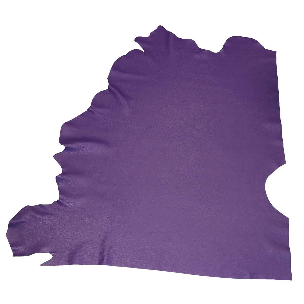 Grand morceau de cuir de vachette GRANITE - VIOLET