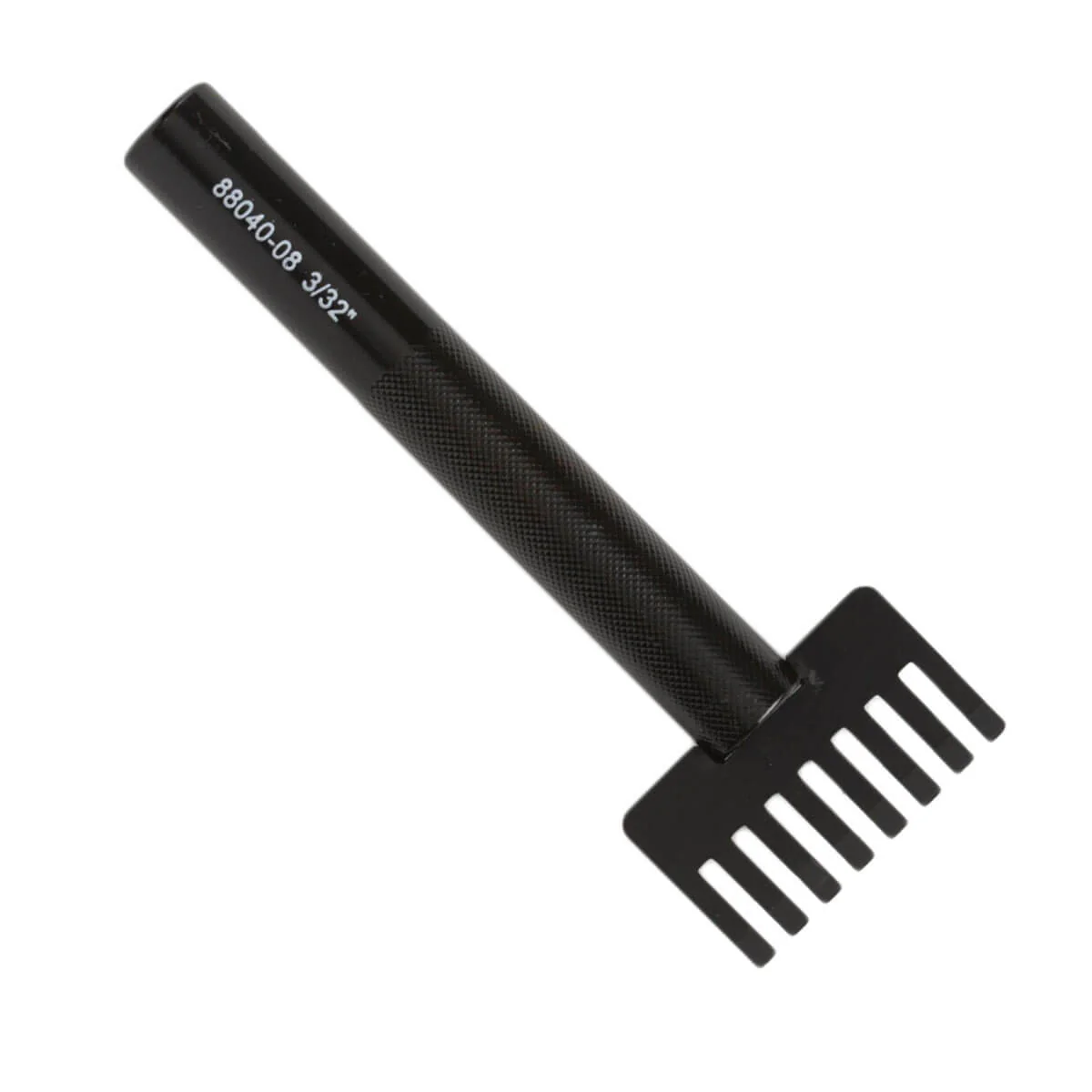 Griffe à frapper pour laçage cuir - Points droits 2,4mm - Entraxe 4,7mm - Image 3
