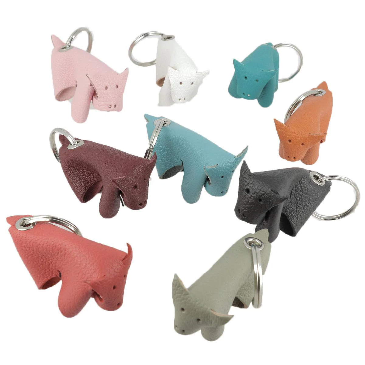 Kit BUFFLE porte-clés en cuir à monter soi-même - Image 2