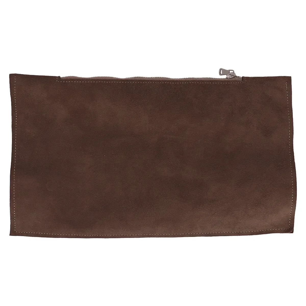 Kit DIY - Sac en croûte de cuir Séverine à coudre à la machine - MARRON CHOCOLAT - Image 4
