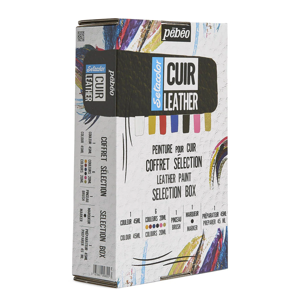 Coffret sélection peinture cuir Setacolor - Pébéo - Image 3