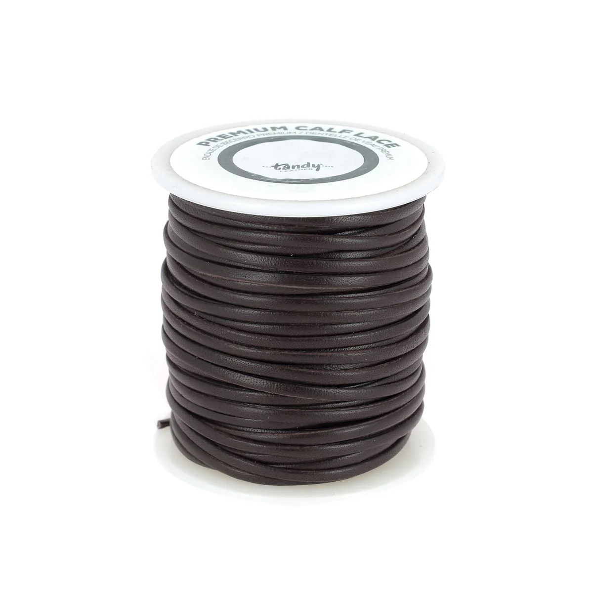 Lacet en cuir Premium plat - Largeur 3mm - Bobine 22m - Tandy Leather 5110 - Image 4