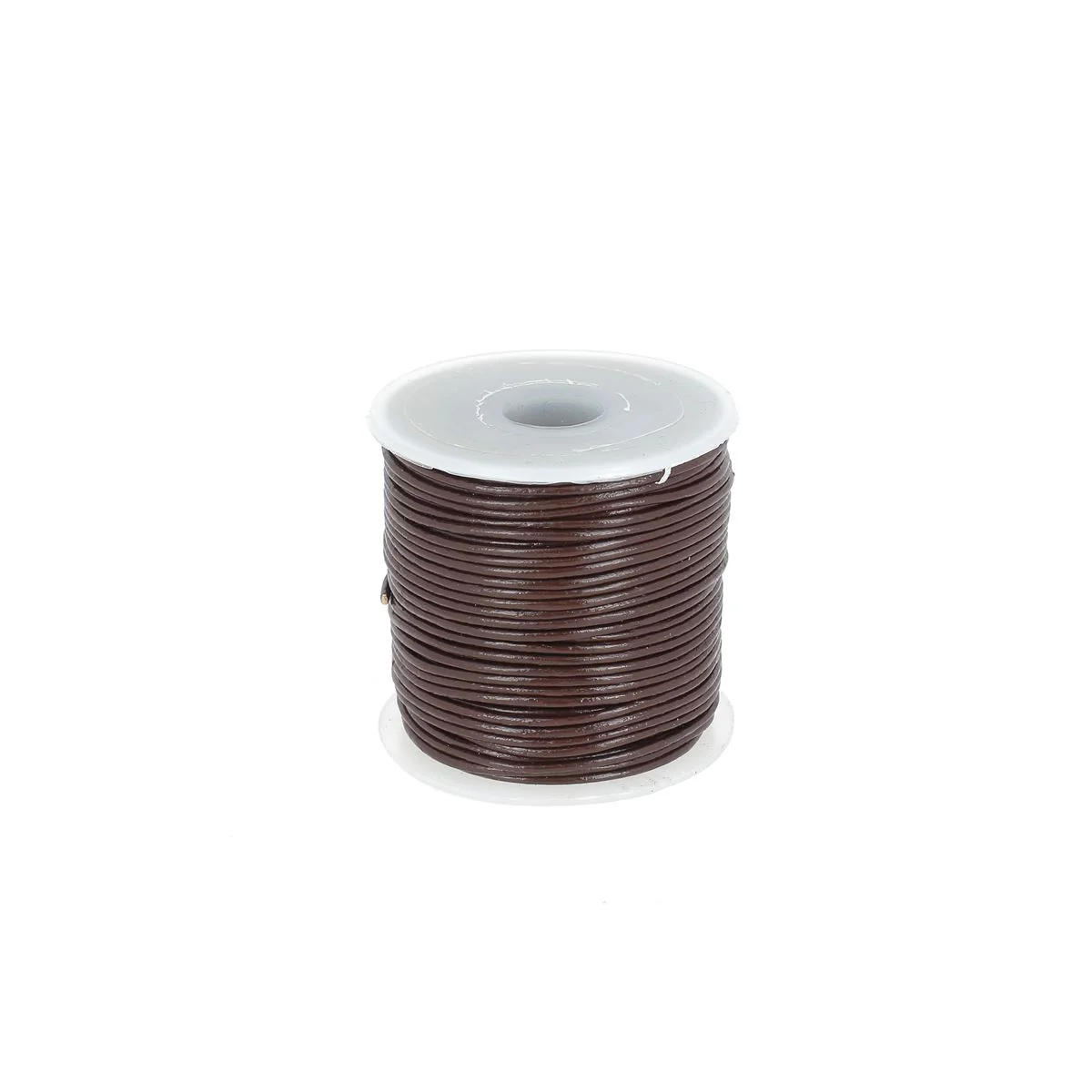 Lacet en cuir pigmenté Rond - Diamètre 1mm - Image 6