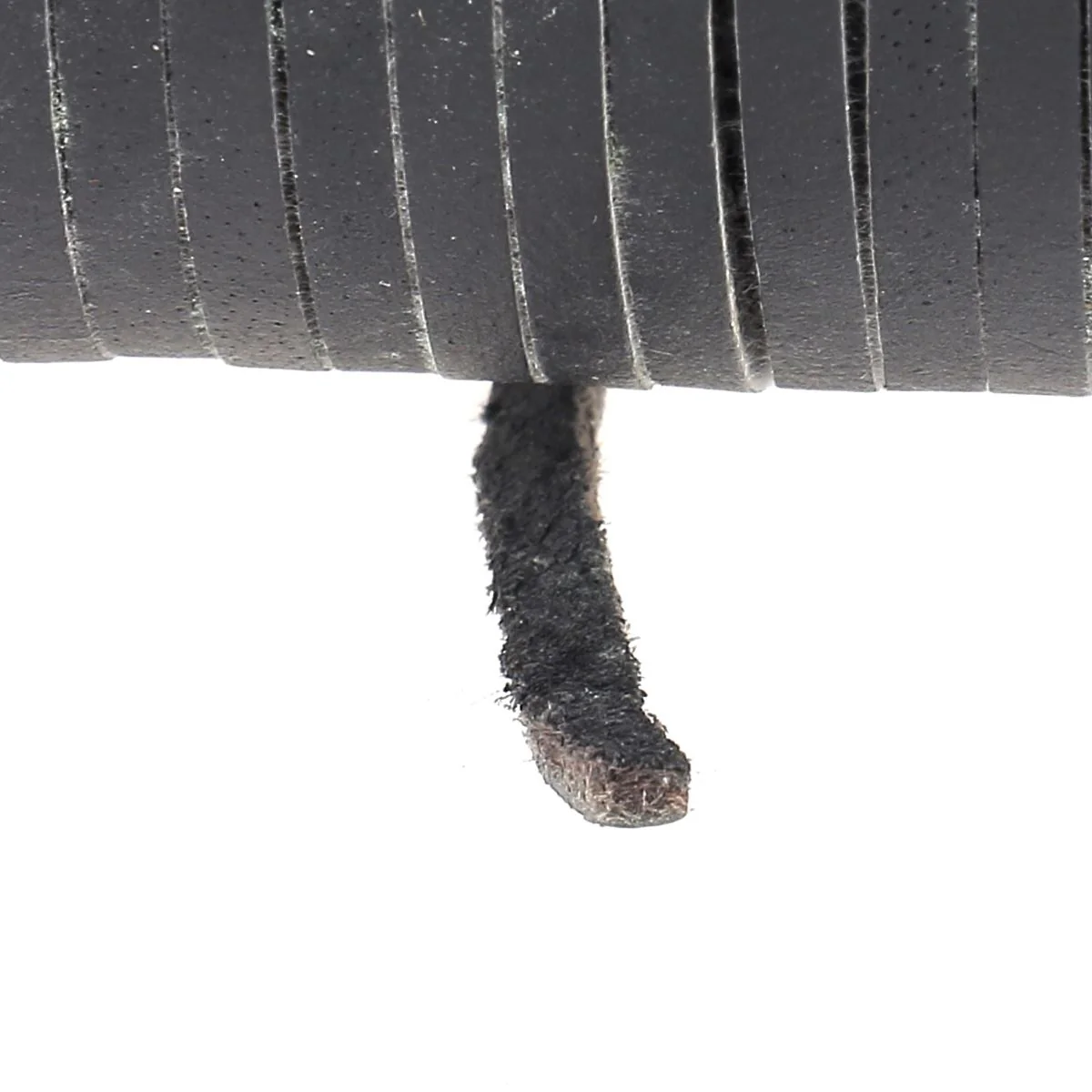 Lacet en cuir de buffle Plat - Largeur 4mm - Image 3