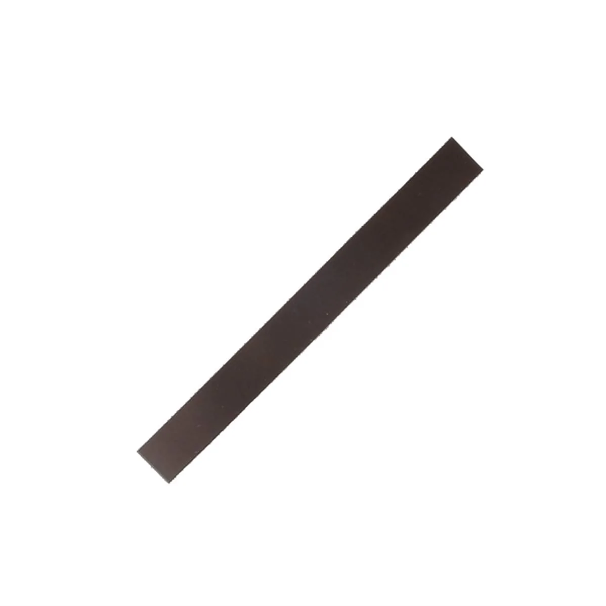 Sangle en cuir tannage végétal - CHOCOLAT - Ép 1.9mm - Image 2