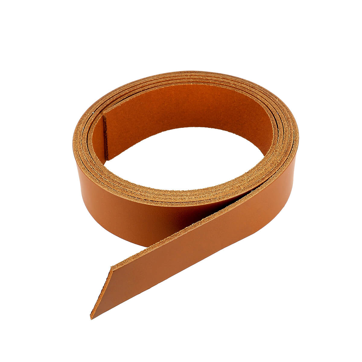 Lanière en cuir de collet tannage végétal - LONDON FAUVE - Ép 2,5mm - Image 2