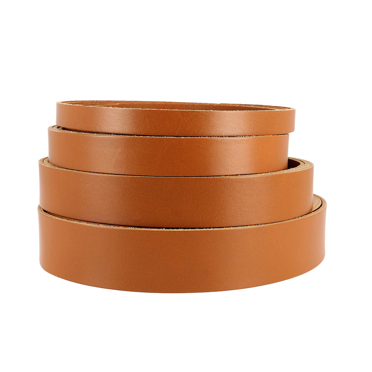 Lanière en cuir de collet tannage végétal - LONDON FAUVE - Ép 2,5mm - Image 3