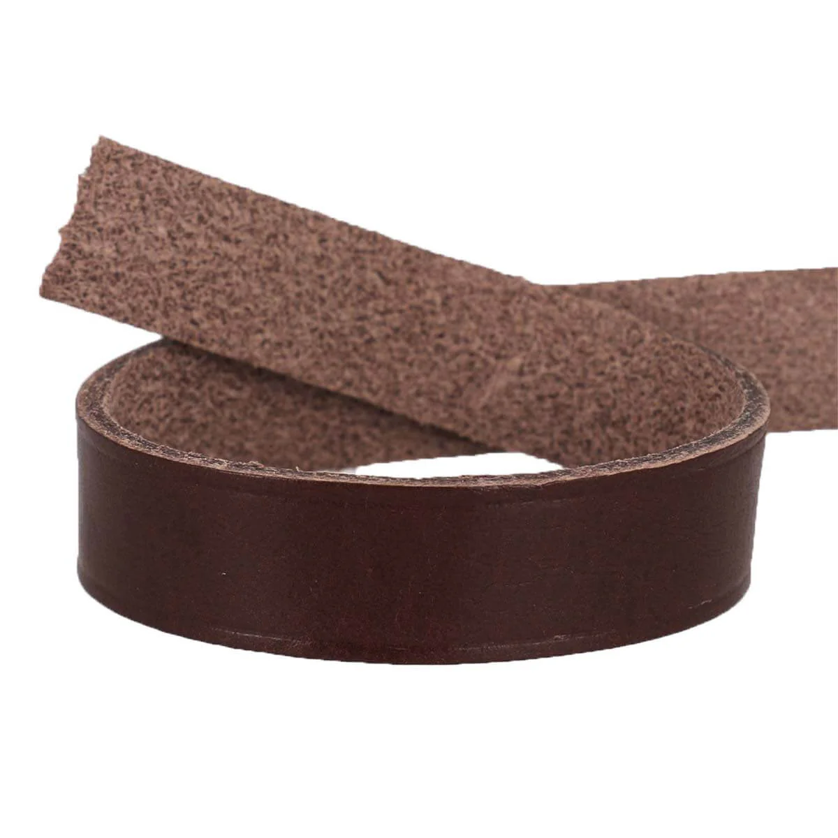 Lanière pour passant de ceinture en cuir nourri tannage végétal 30cm - Image 4