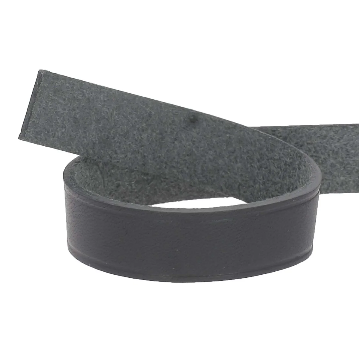 Lanière pour passant de ceinture en cuir nourri lisse tannage végétal 30cm - Image 2