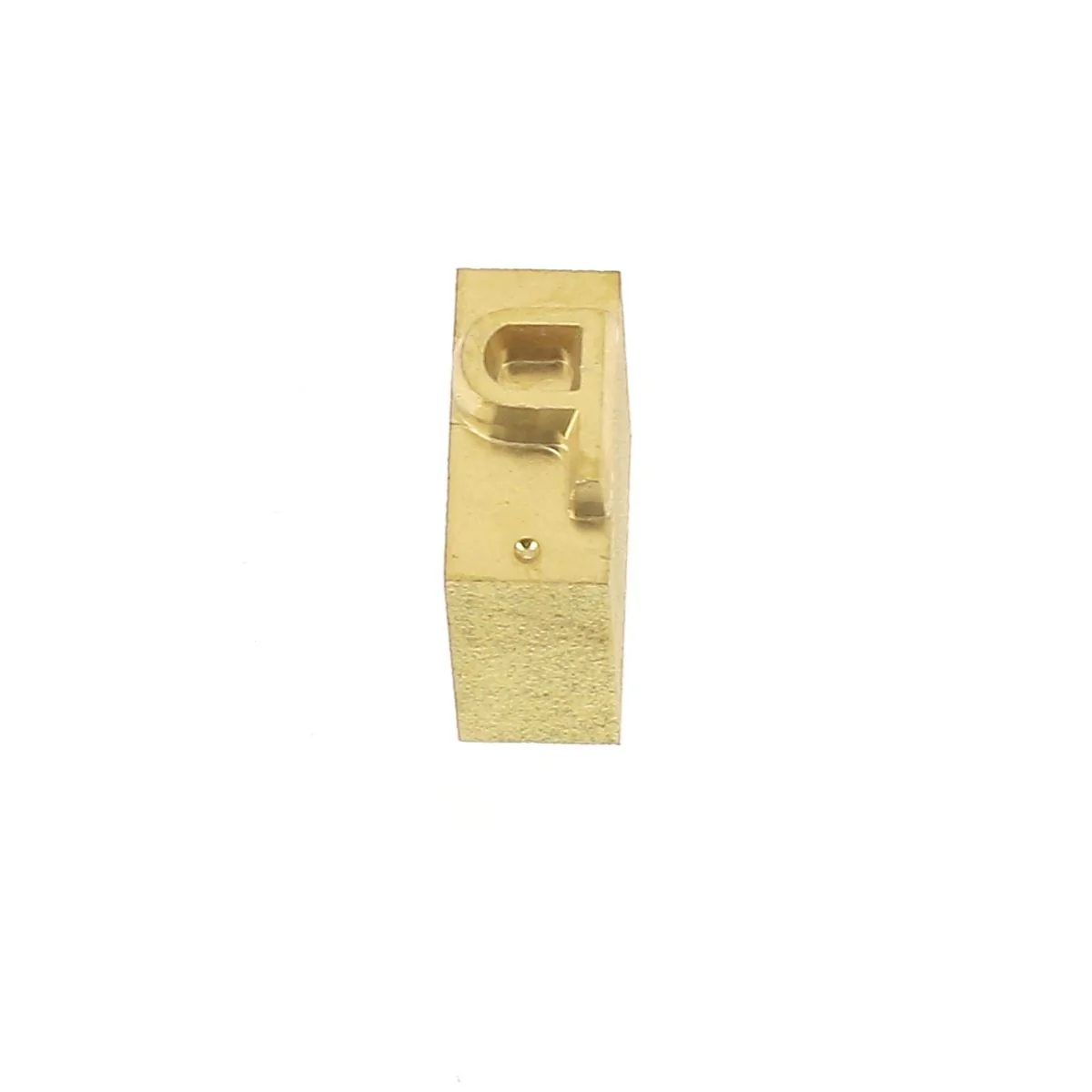 Lettre majuscule en laiton Arial taille 6mm - Deco Cuir - Image 20