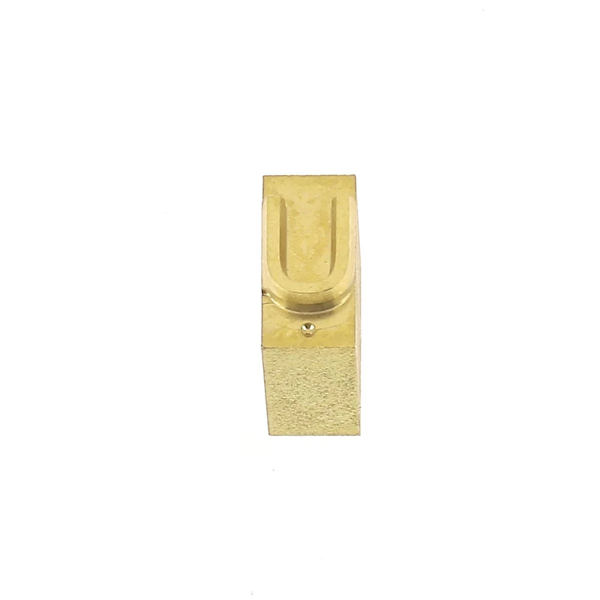Lettre majuscule en laiton Arial taille 6mm - Deco Cuir - Image 25