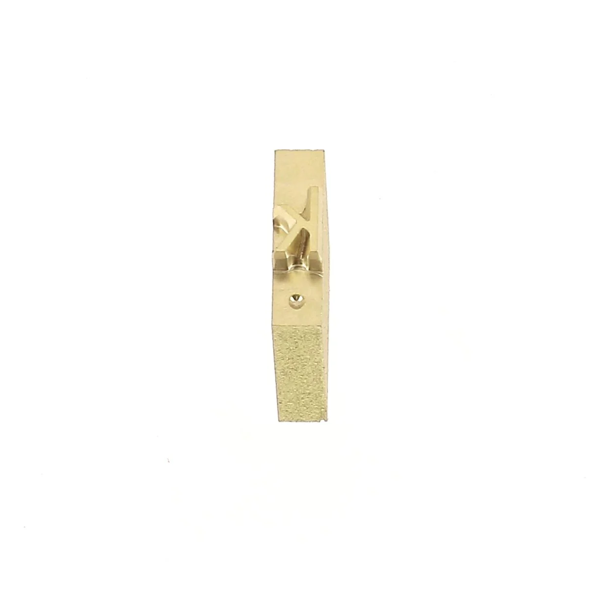 Lettre minuscule en laiton Arial taille 4mm - Deco Cuir - Image 14