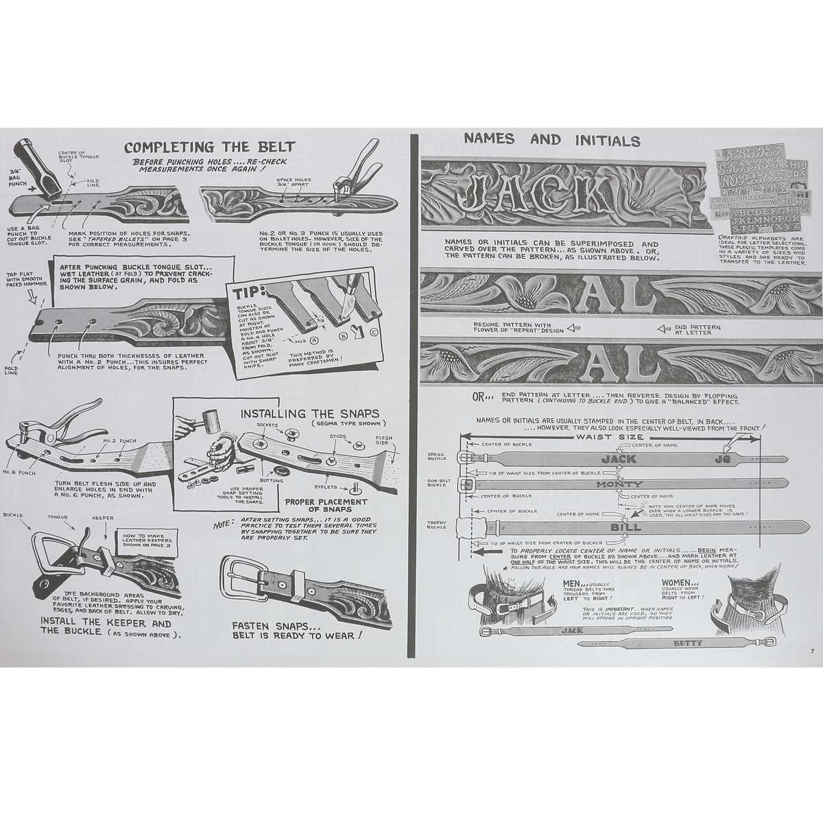 Livre "BELTS GALORE BOOK" - Livre de ceintures à gogo - Image 3