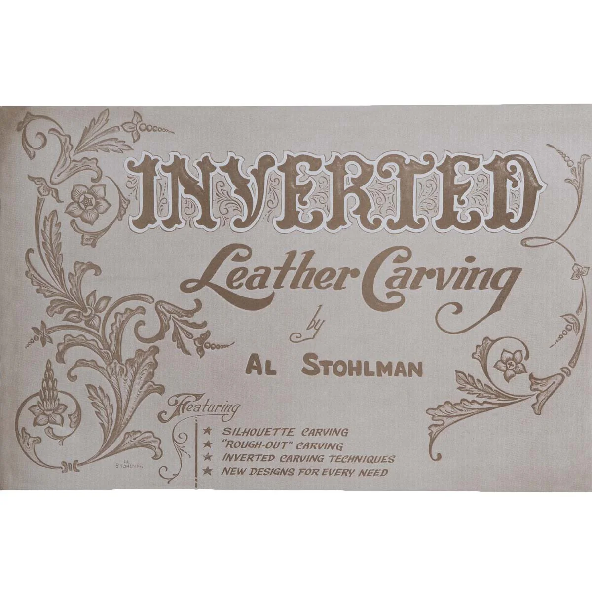Livre "Inverted leather carving" - Repoussage inversé sur cuir - Al Stohlman
