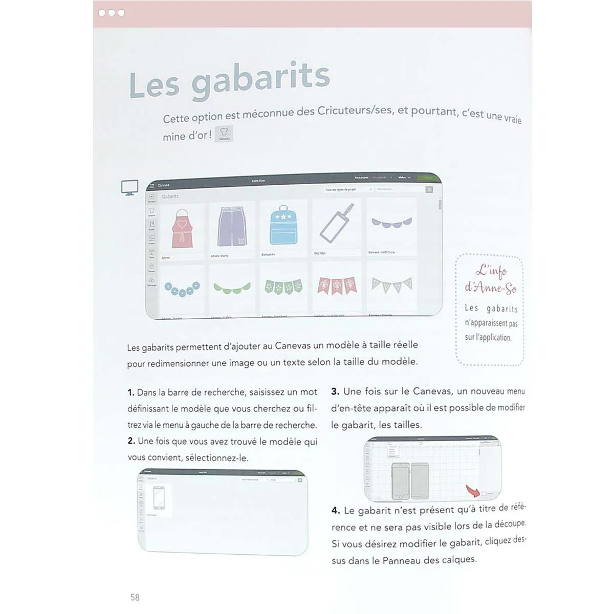 Livre "Ma Cricut et moi" - Anne-Sophie Gouverneur - Image 6