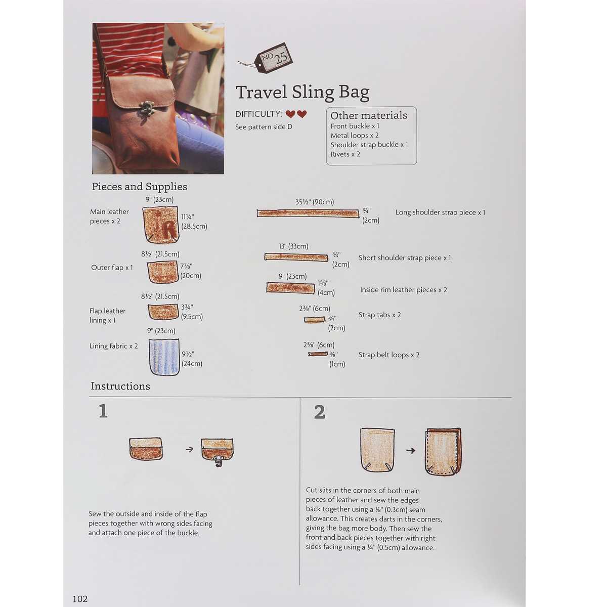 Livre "HANDMADE LEATHER BAGS & ACCESSORIES" - Sacs en cuir faits à la main et accessoires - Image 3