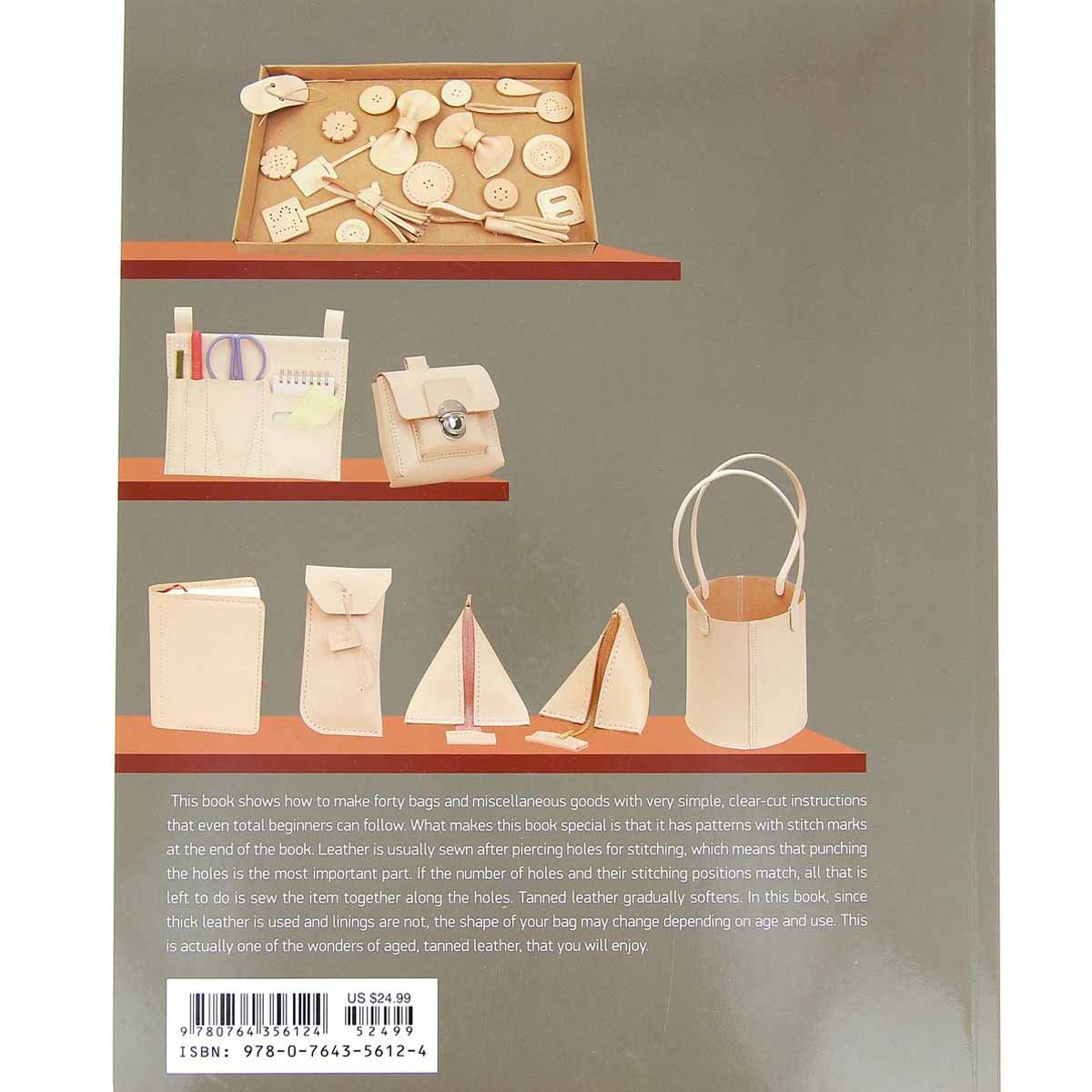 Livre "TANNED LEATHER HAND MADE BAGS" - Créer des sacs en cuir tannage végétal - Image 2