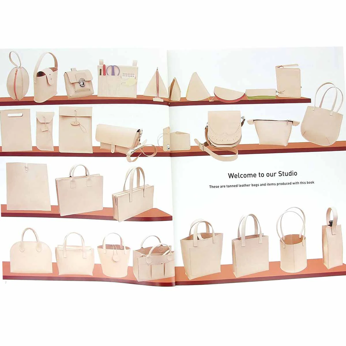 Livre "TANNED LEATHER HAND MADE BAGS" - Créer des sacs en cuir tannage végétal - Image 5