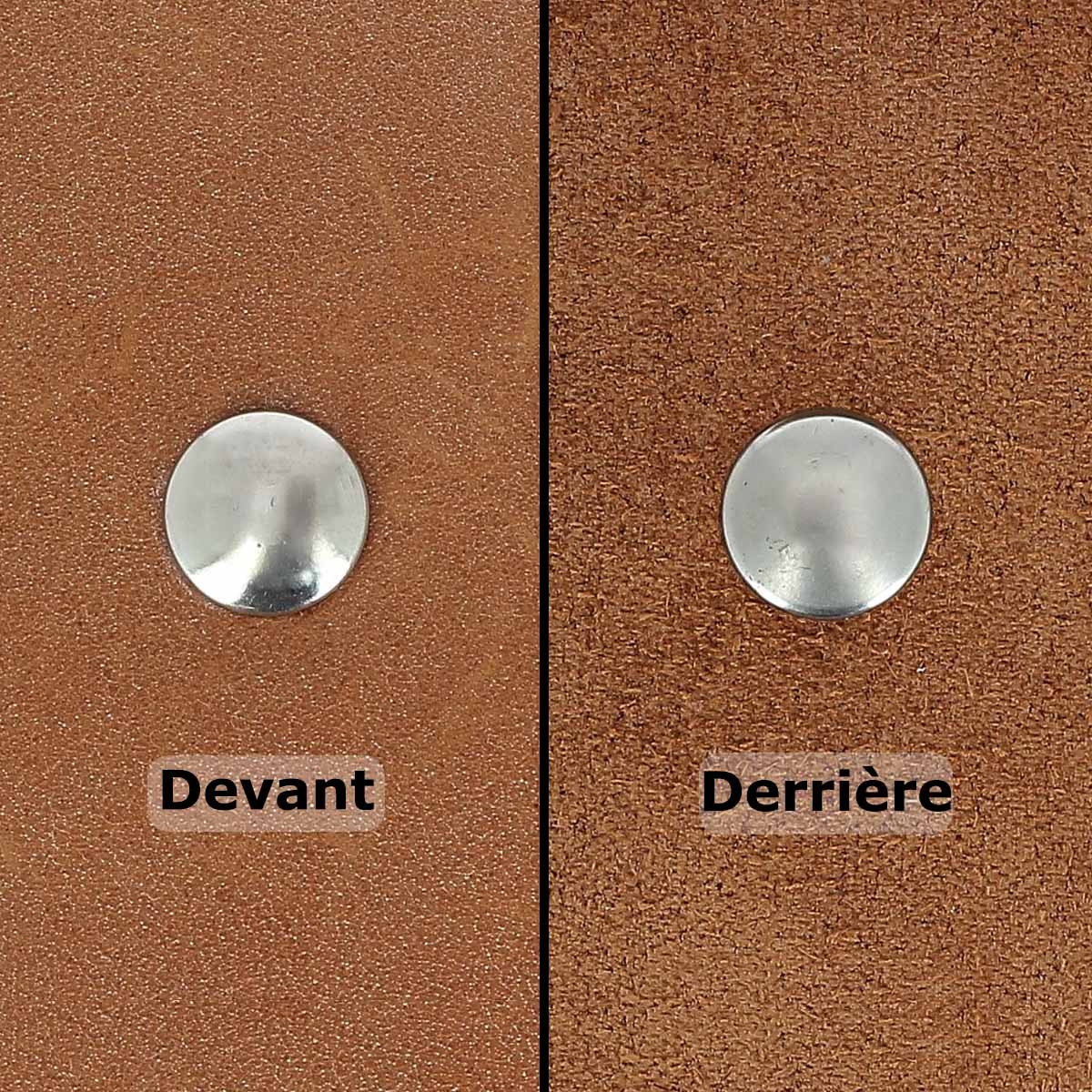 Lot de petits rivets DOUBLE CALOTTE en laiton (T2) - Image 12