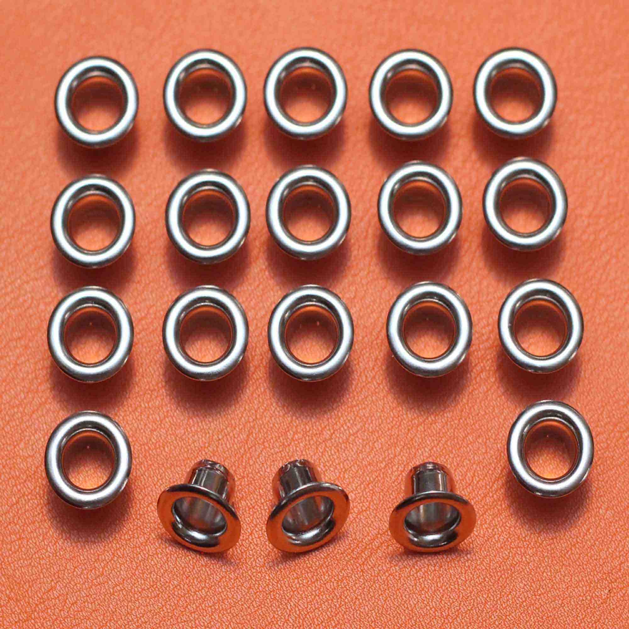 Lot d'oeillets ouverture en étoile - Diamètre 6mm - Image 3