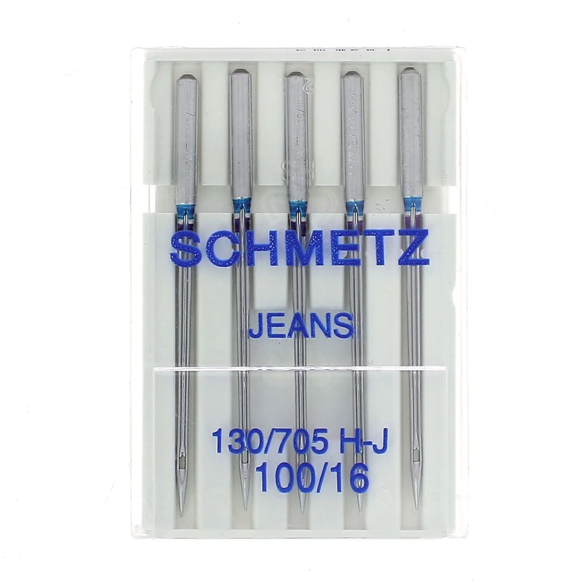 Lot de 5 aiguilles JEANS pour machine à coudre - Schmetz - Image 6