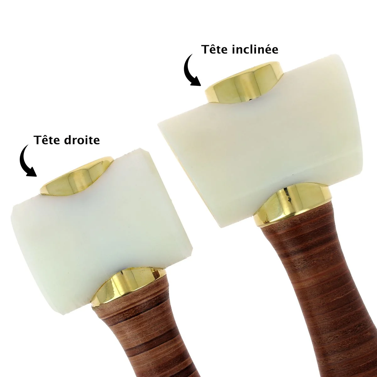 Maillet tête inclinée - Taper Head Mallet - Barry King Tools - Image 2
