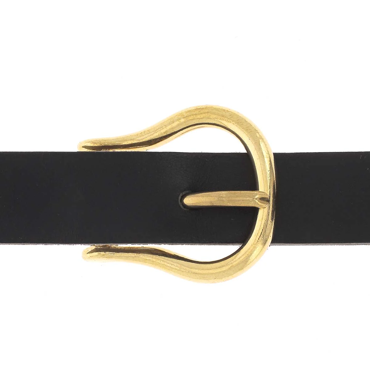 Boucle de ceinture en laiton LYR - S. Poursin - Image 2