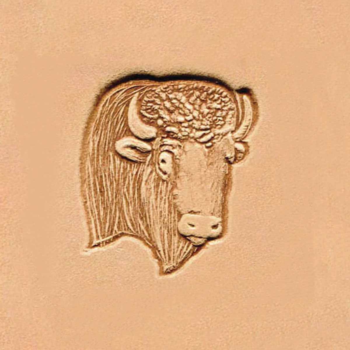 Matoir 3D - Tête de buffle - 8508
