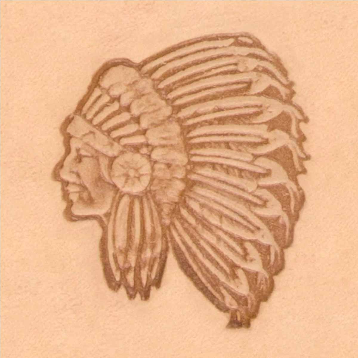 Matoir 3D - Tête de chef indien - 88429