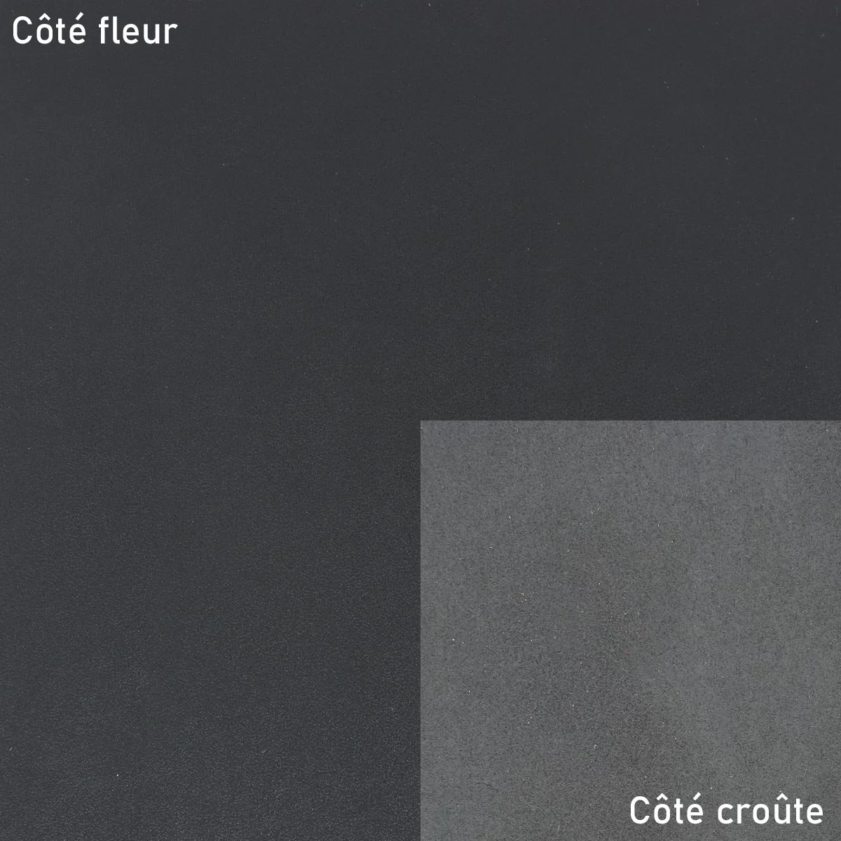Collet tannage végétal SAUVAGE - NOIR - Image 2