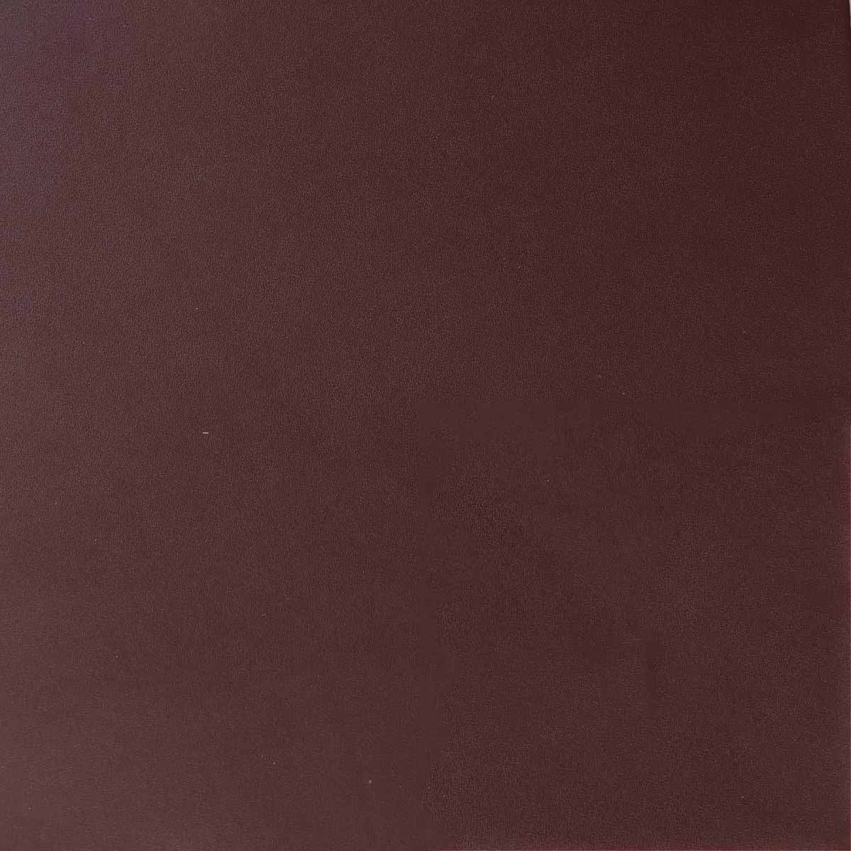 Morceau de cuir de croupon tannage végétal - ROUGE CARMIN N69 - Ép 3,4 mm