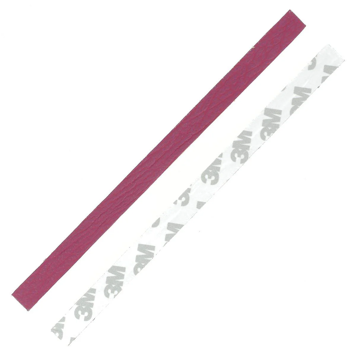 Morceau de cuir de requin autocollant FRAMBOISE pour manchette - Image 3