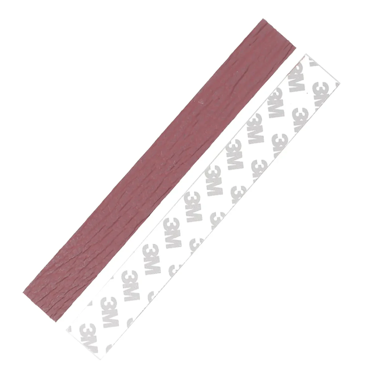 Morceau de cuir de requin autocollant FRAMBOISE pour manchette - Image 4