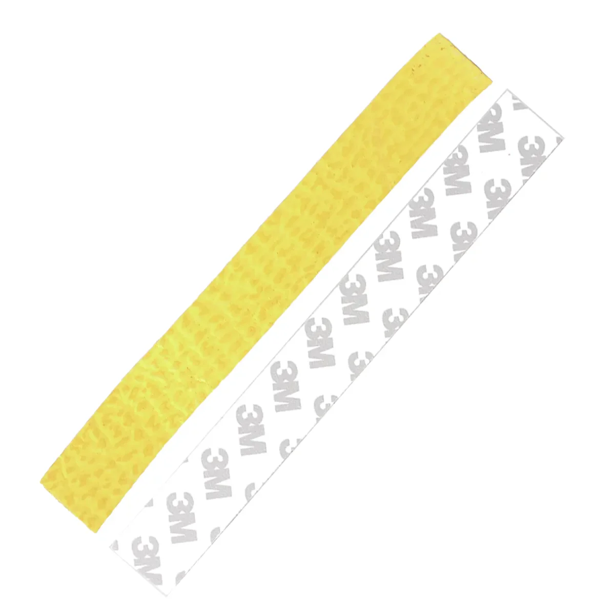 Morceau de cuir de requin autocollant JAUNE pour manchette - Image 4