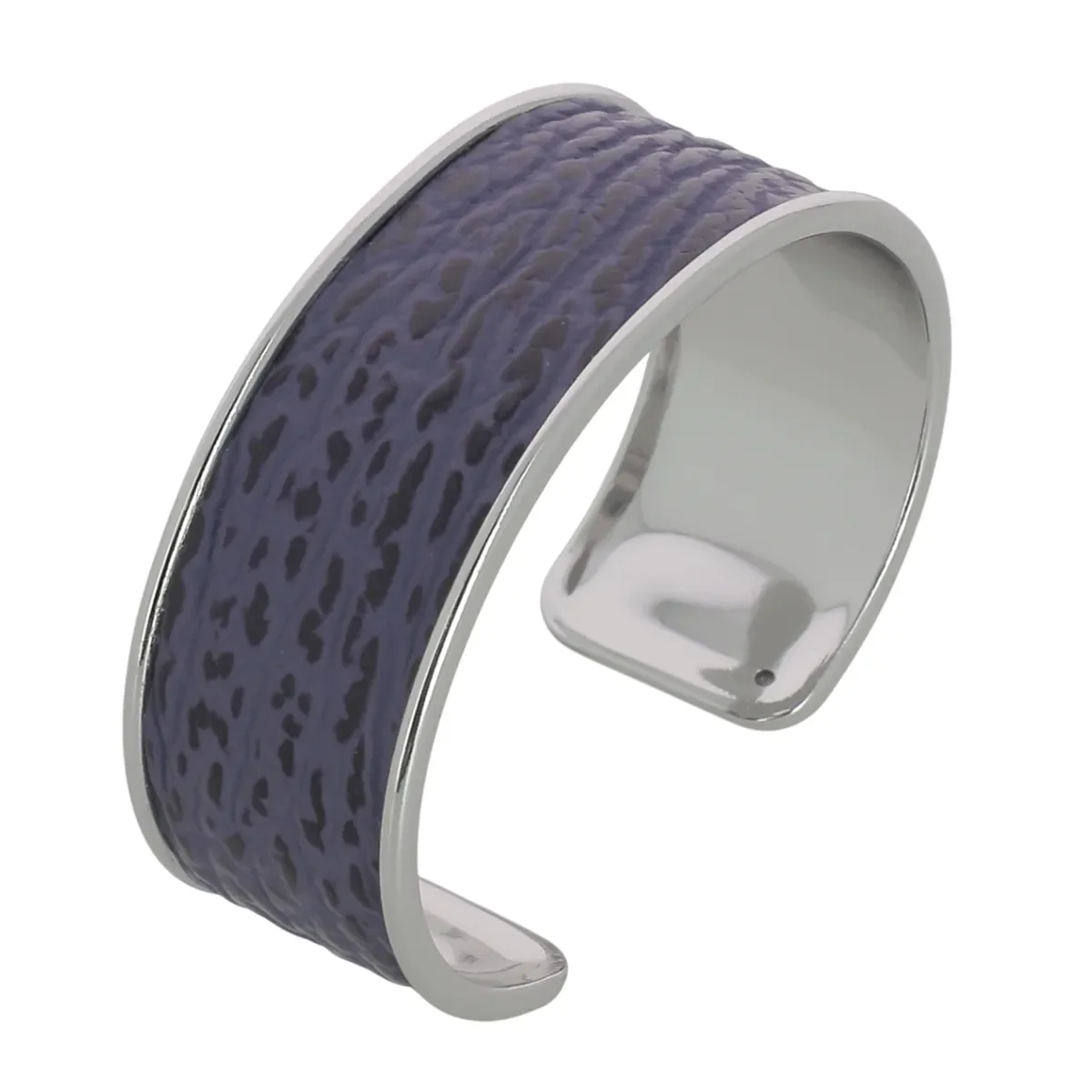Morceau de cuir de requin autocollant VIOLET pour manchette - Image 6