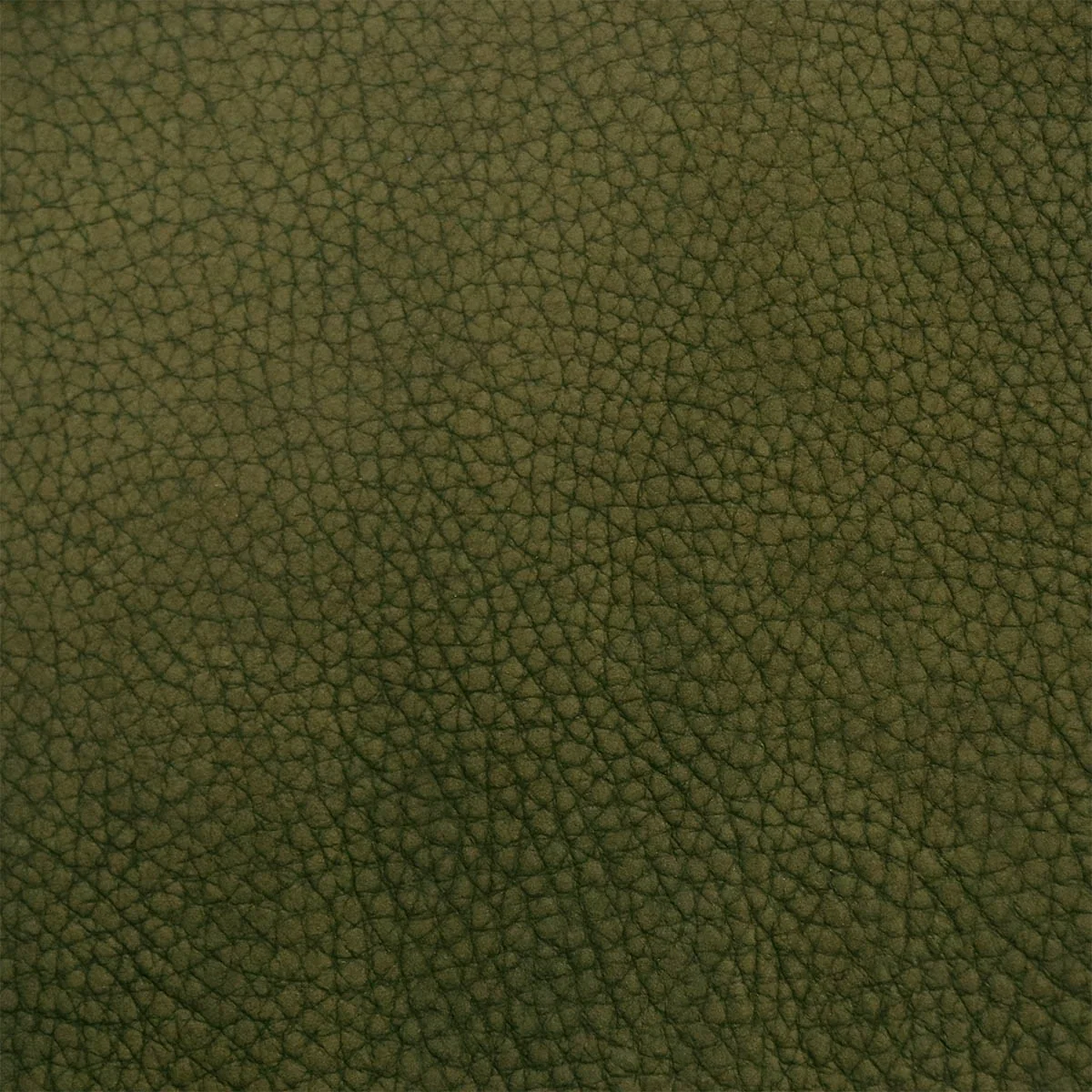 Morceau de cuir de veau nubuck grainé - KAKI P68