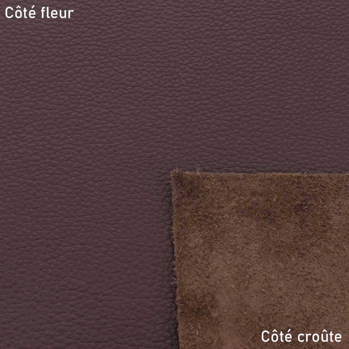 Morceau de cuir GRANITE - CHOCOLAT - Image 3