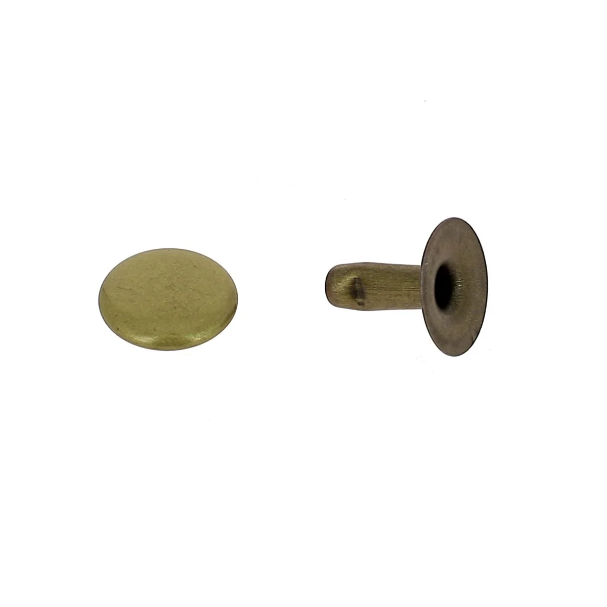 Lot de 100 moyens rivets en acier (T4) - Image 2